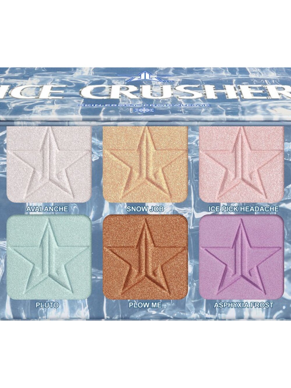 NEW Jeffree Star Ice Crusher Skin Frost Palette